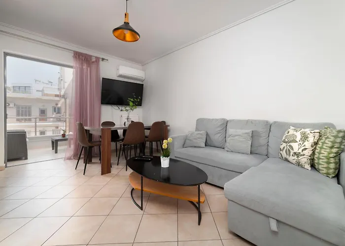 3Ba Next To Metro And Athens City Center With View
